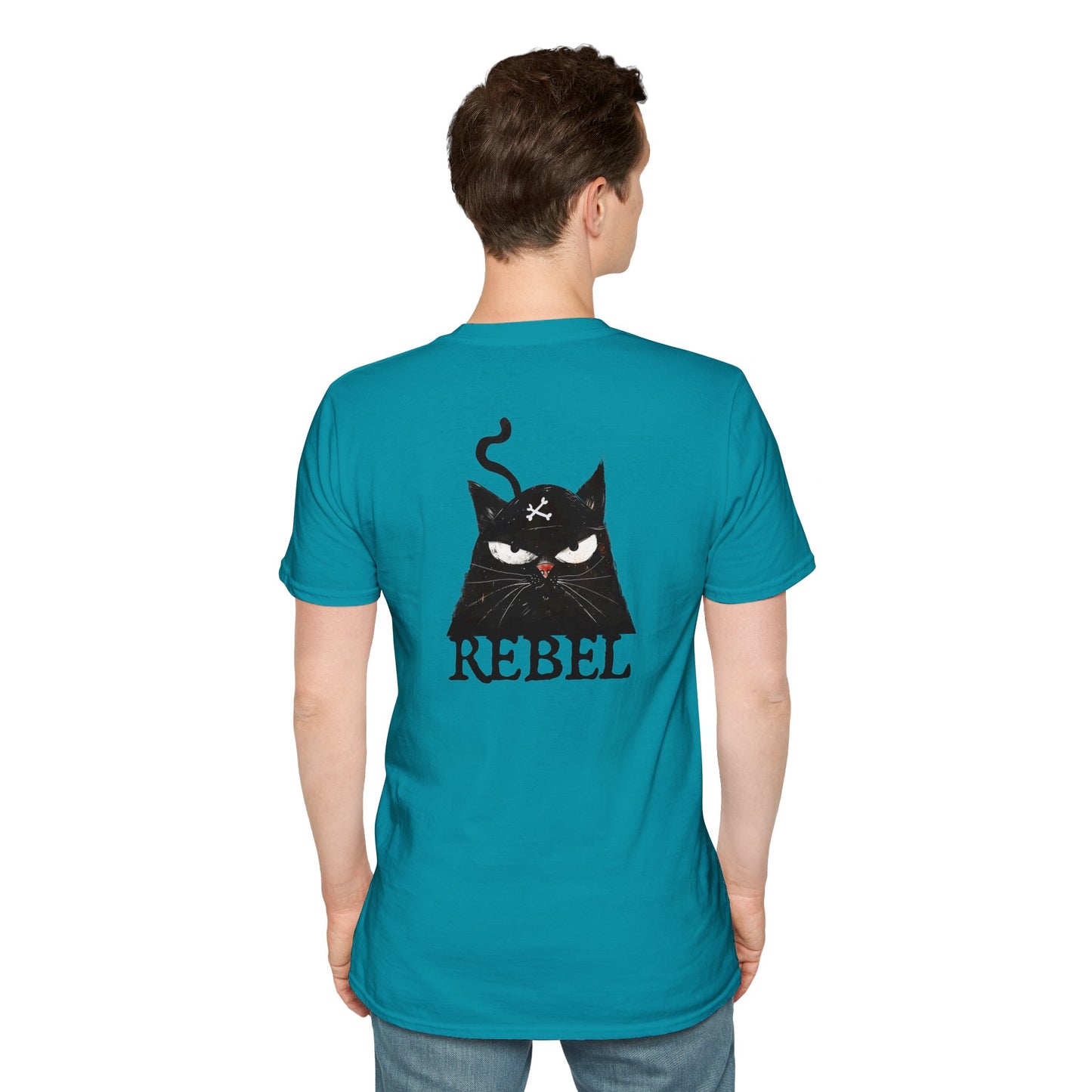 Rebel Cat T-Shirt - Express Your Individuality