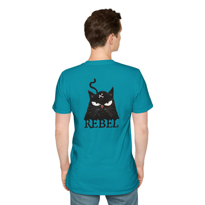 Rebel Cat T-Shirt - Express Your Individuality