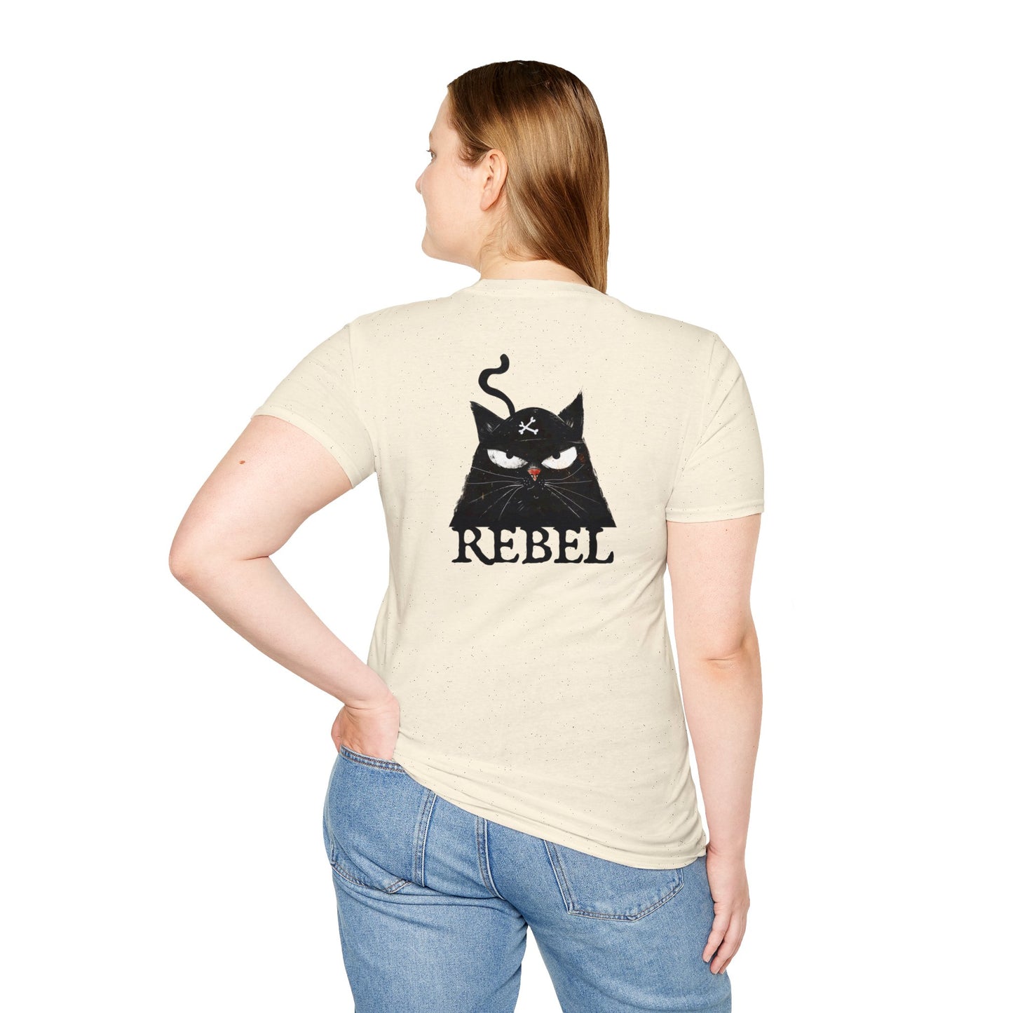 Rebel Cat T-Shirt - Express Your Individuality