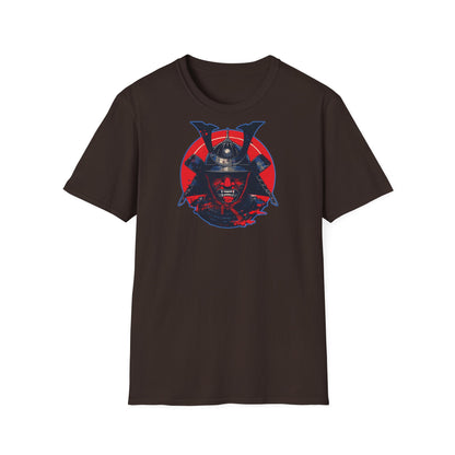 Samurai Warrior T-Shirt - Japanese Bushido Style Graphic Tee