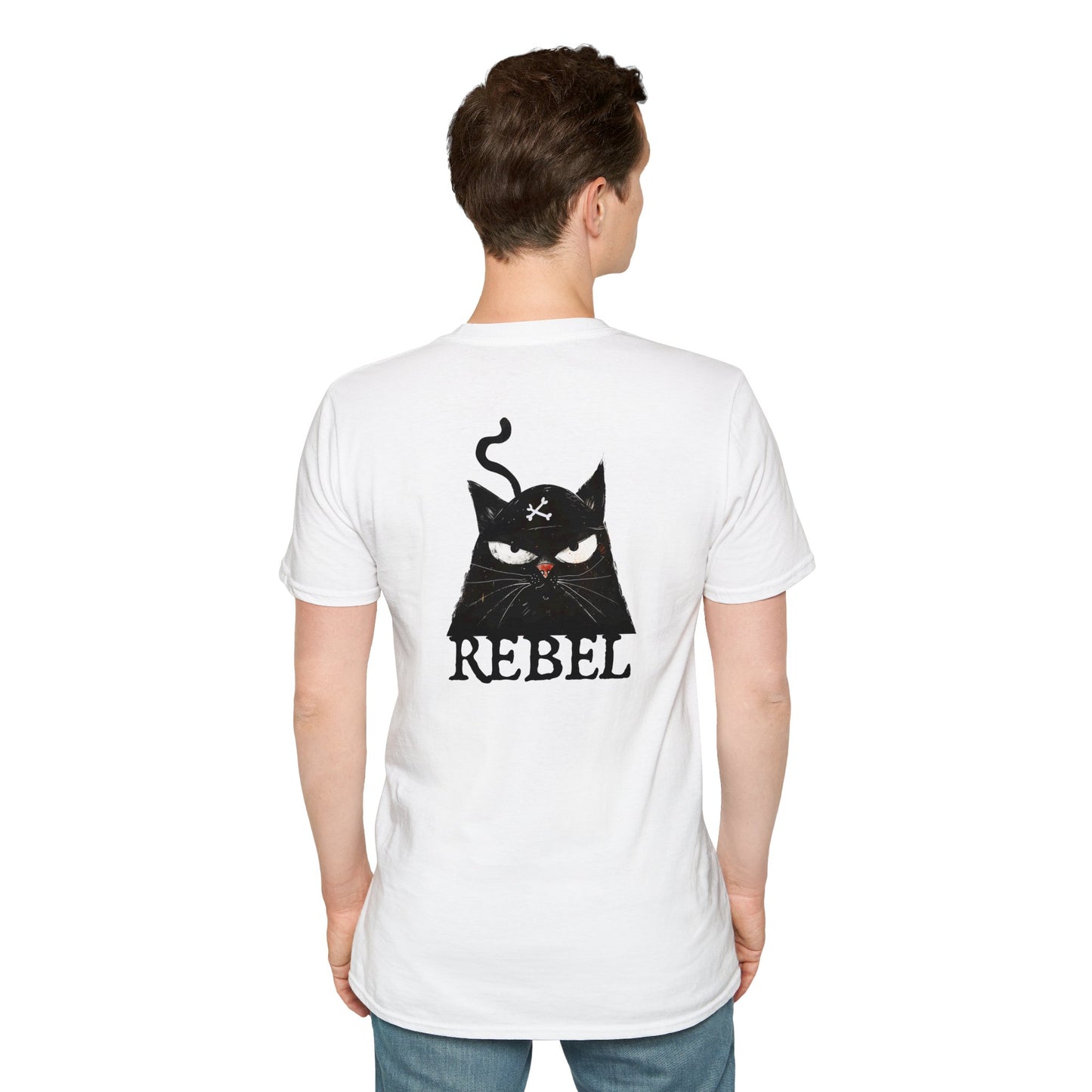 Rebel Cat T-Shirt - Express Your Individuality