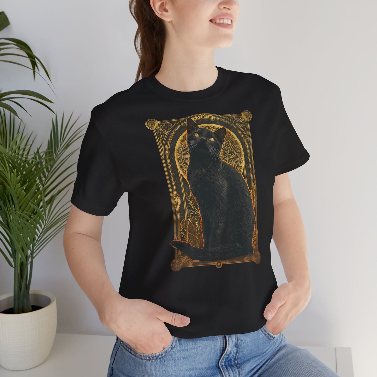 Salem Mystical Black Cat T-Shirt