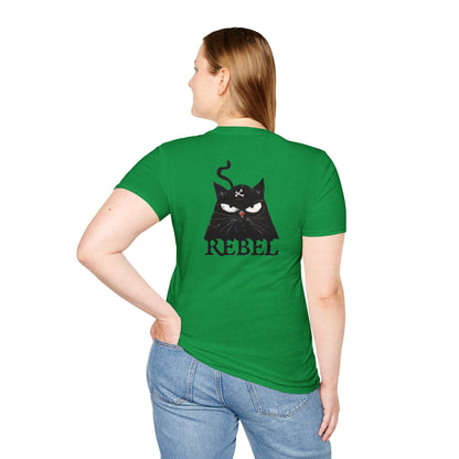 Rebel Cat T-Shirt - Express Your Individuality