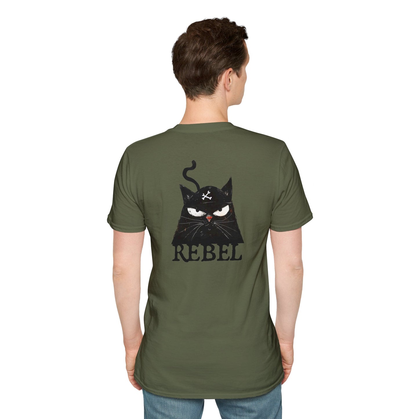 Rebel Cat T-Shirt - Express Your Individuality