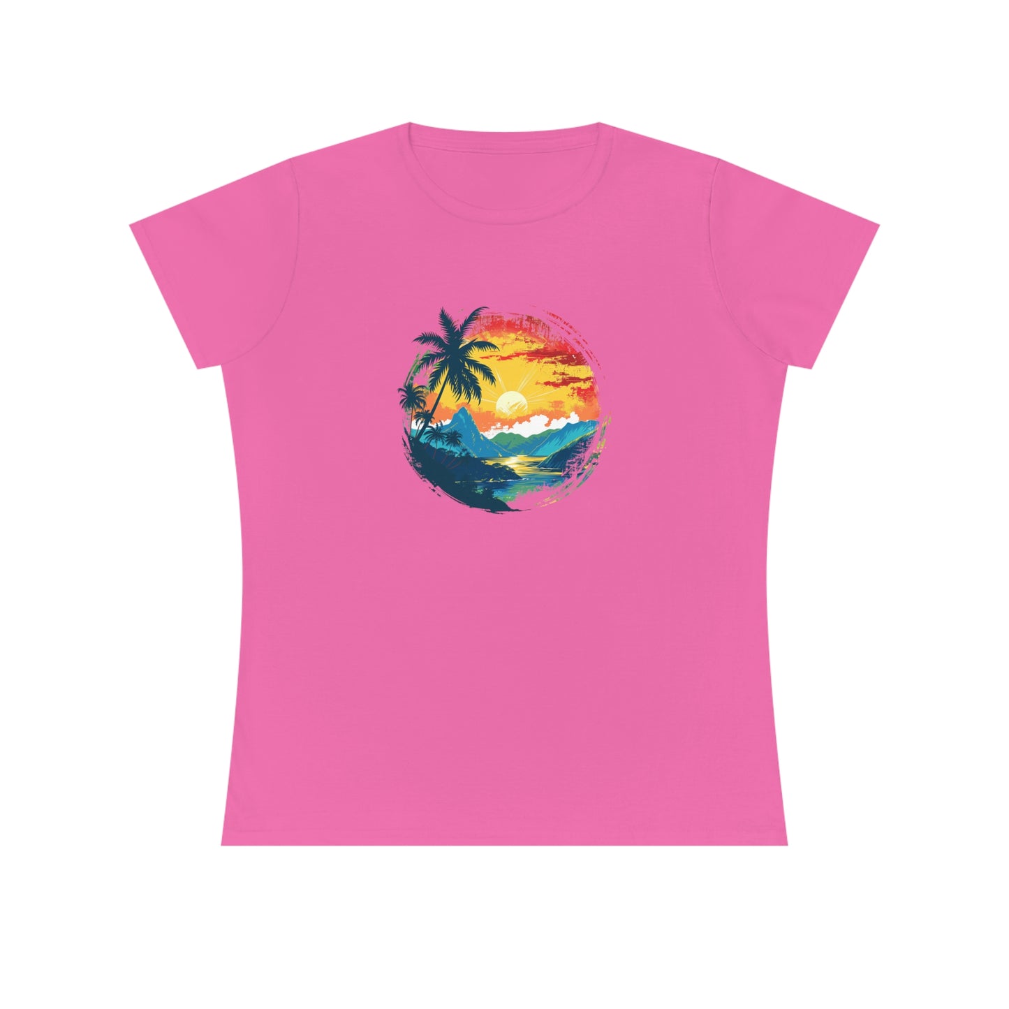 Stylish Tropical Themed T-Shirt: Perfect for Summer