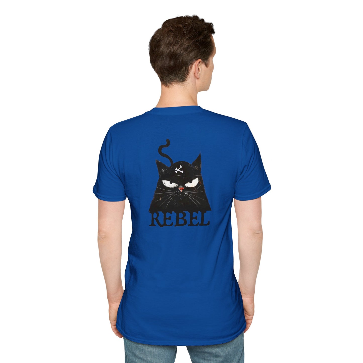 Rebel Cat T-Shirt - Express Your Individuality