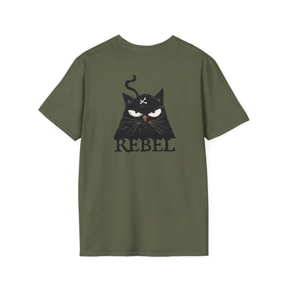 Rebel Cat T-Shirt - Express Your Individuality