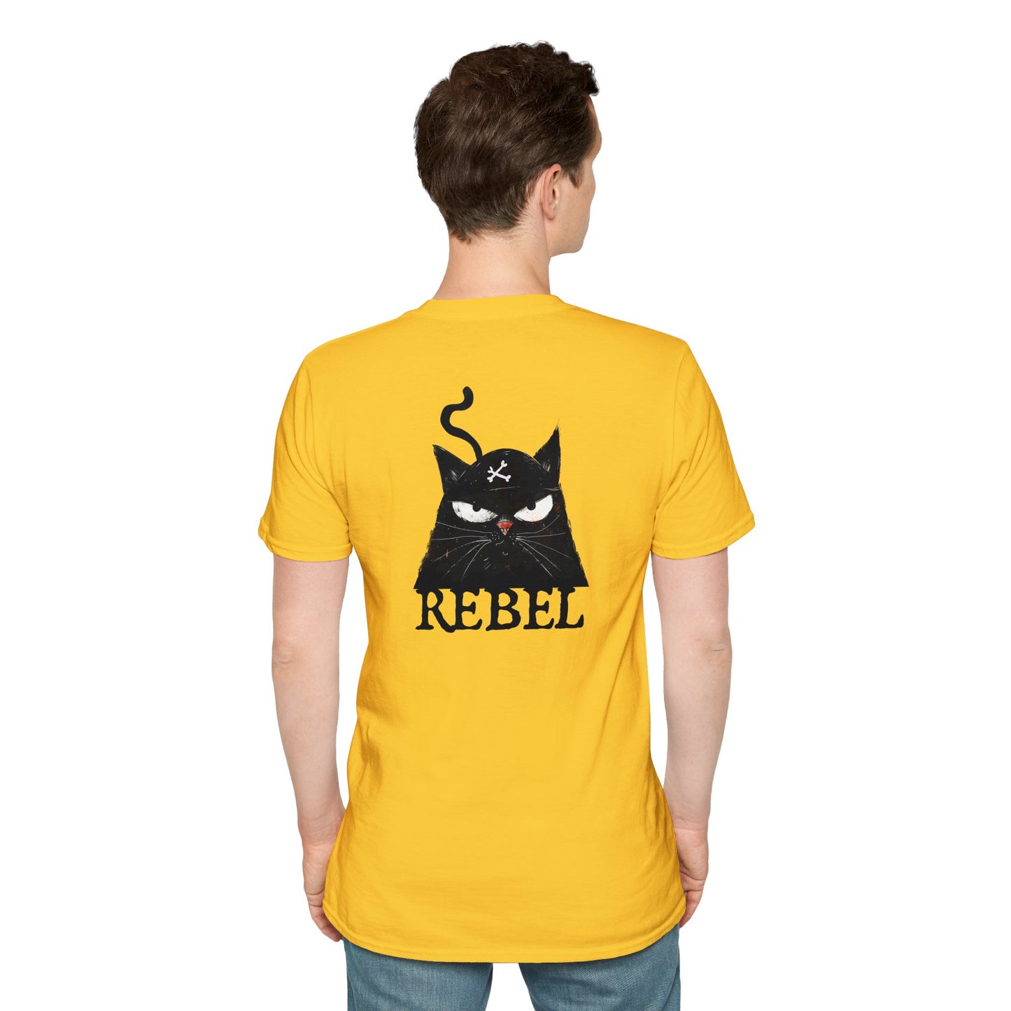 Rebel Cat T-Shirt - Express Your Individuality