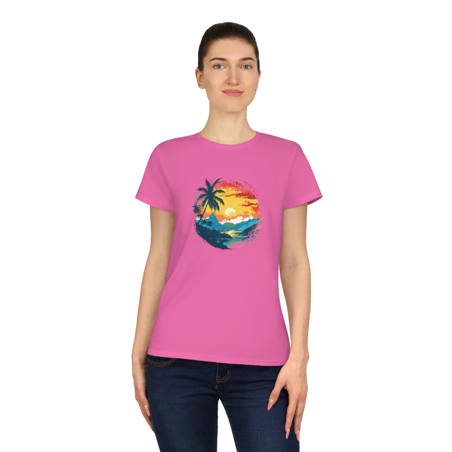 Stylish Tropical Themed T-Shirt: Perfect for Summer