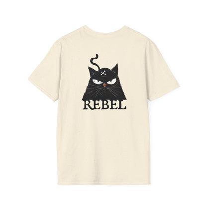 Rebel Cat T-Shirt - Express Your Individuality