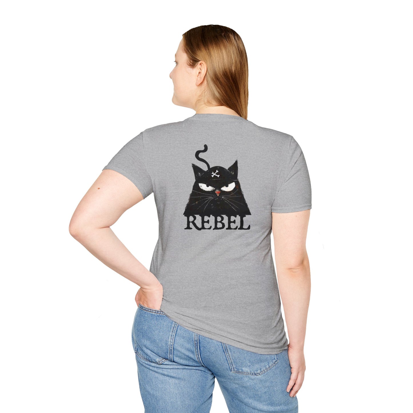 Rebel Cat T-Shirt - Express Your Individuality