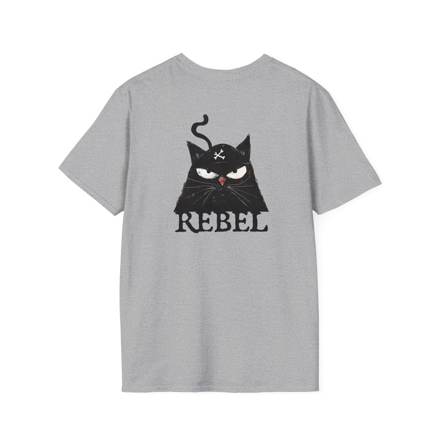 Rebel Cat T-Shirt - Express Your Individuality