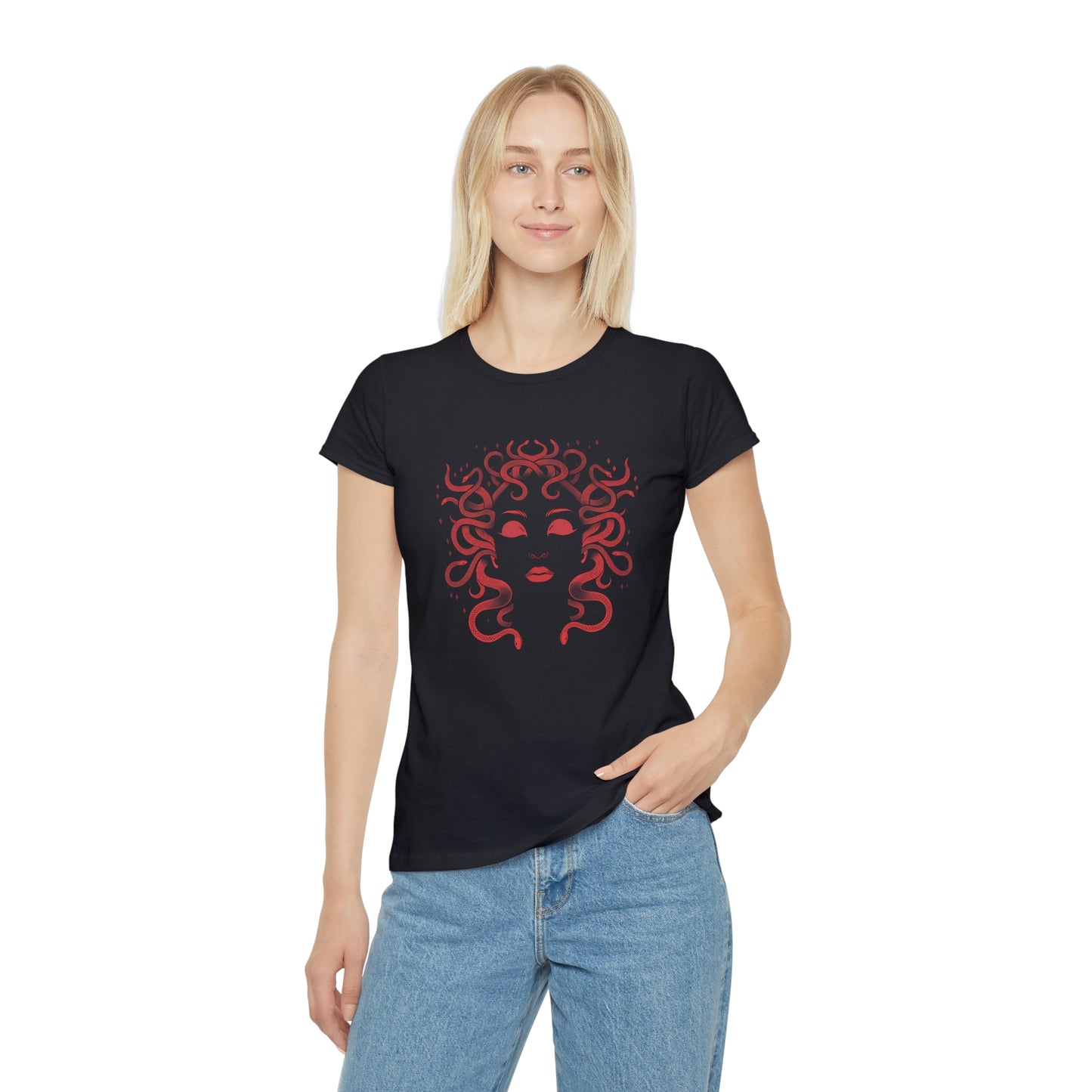 Iconic Medusa T-Shirt: Strength and Resilience