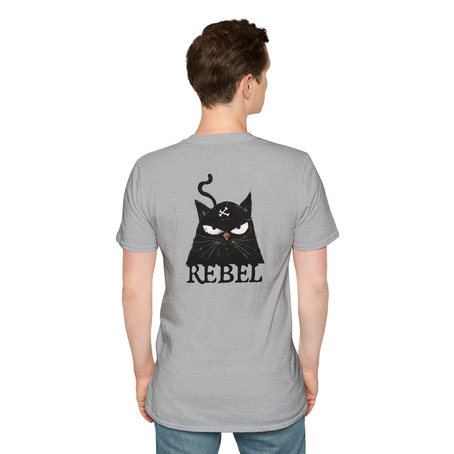 Rebel Cat T-Shirt - Express Your Individuality